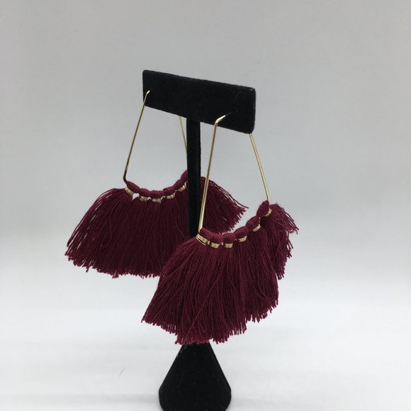 Lot of (3) Boho Festival Fringe Tassel Earrings - Picture 11 of 12